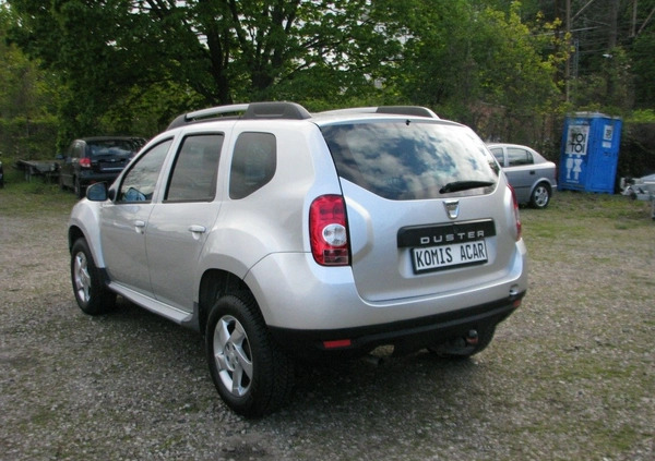 Dacia Duster cena 25900 przebieg: 142947, rok produkcji 2013 z Bytom Odrzański małe 631
